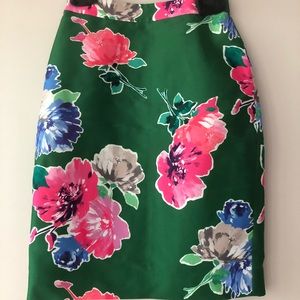 NWT Kate Spade floral pencil skirt